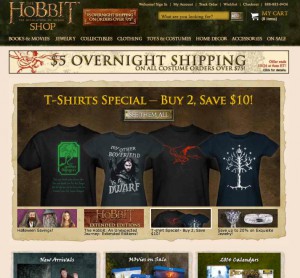 The Hobbit Merchandise | Lord of the Rings Merchandise | HobbitShop.com -- The Official Online Store of The Hobbit Films and The Lord of the Rings Film Trilogy